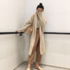 Open Front Drop Shoulder Cardigan_2_Beige