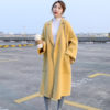 Oversized Button Up Coat_2_Mustard Yellow