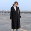 Oversized Button Up Coat_Black