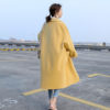 Oversized Button Up Coat_Mustard Yellow