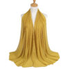 Subtle Glam Glitter Chiffon Hijab_6_Mustard Yellow