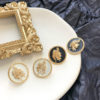 Round Greek Mythology Stud Earrings_3