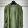 Evergreen Open Front Abaya_2
