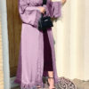 Feather Trim Abaya_12
