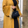 Feather Trim Abaya_6