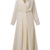 Maxi Pleated Trench Dress_2