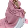 Ruched Sleeve Button Up Abaya_8