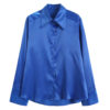 Satin Wide Cuff Button Shirt_11