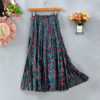 Boho Tiered Skirt with Side Slit_7