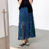Boho Tiered Skirt with Side Slit_9