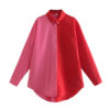 Color Block Button-Up Blouse_9