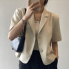 Cropped Short Sleeve Blazer_11