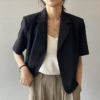 Cropped Short Sleeve Blazer_6