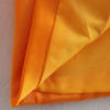 Feather-trim Orange Long Sleeve Blazer and Pants Set - Image 11