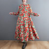 Floral Smock Maxi Dress