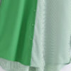 Green Two-Tone Button Up Blouse_4