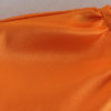 Orange Burst Feather-trim Crop Top and Pants Set_10