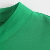 Round Neckline Satin Blouse_11