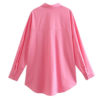 Sorbet Pink Button-Down Blouse_1