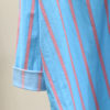 Vertical striped Button-Down Blouse_11