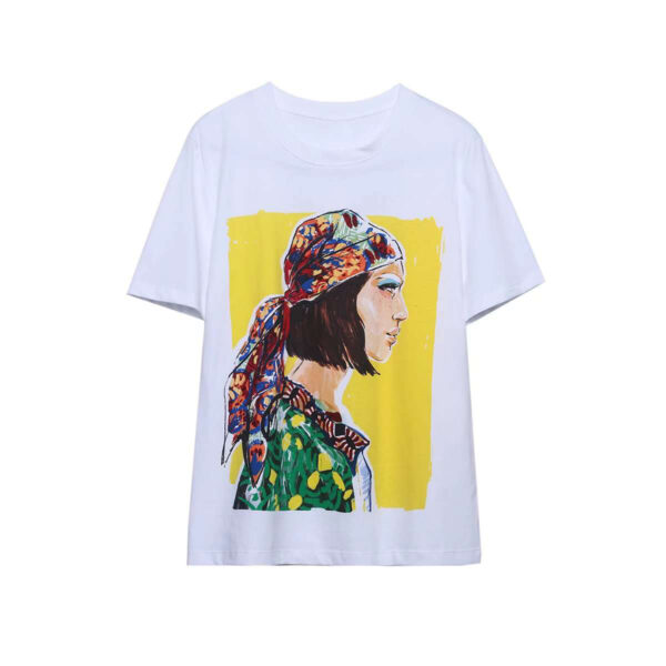 Bandana Woman Printed T-shirt_6