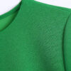 Green Bell Sleeve Blouse_5