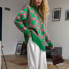 Mock Neck Maze Sweater_9