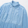 Sky Blue Tiered Collard Smock Dress_4